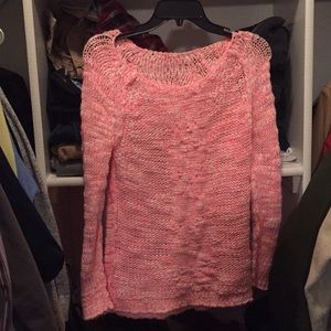 Pink sweater